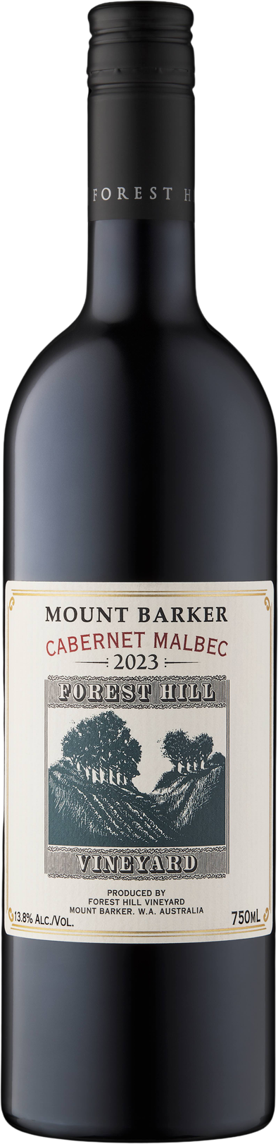 Forest Hill Vineyard Cabernet Malbec 2023 bottle — Mount Barker